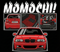 bmw e46 momo spec tee and hoodie