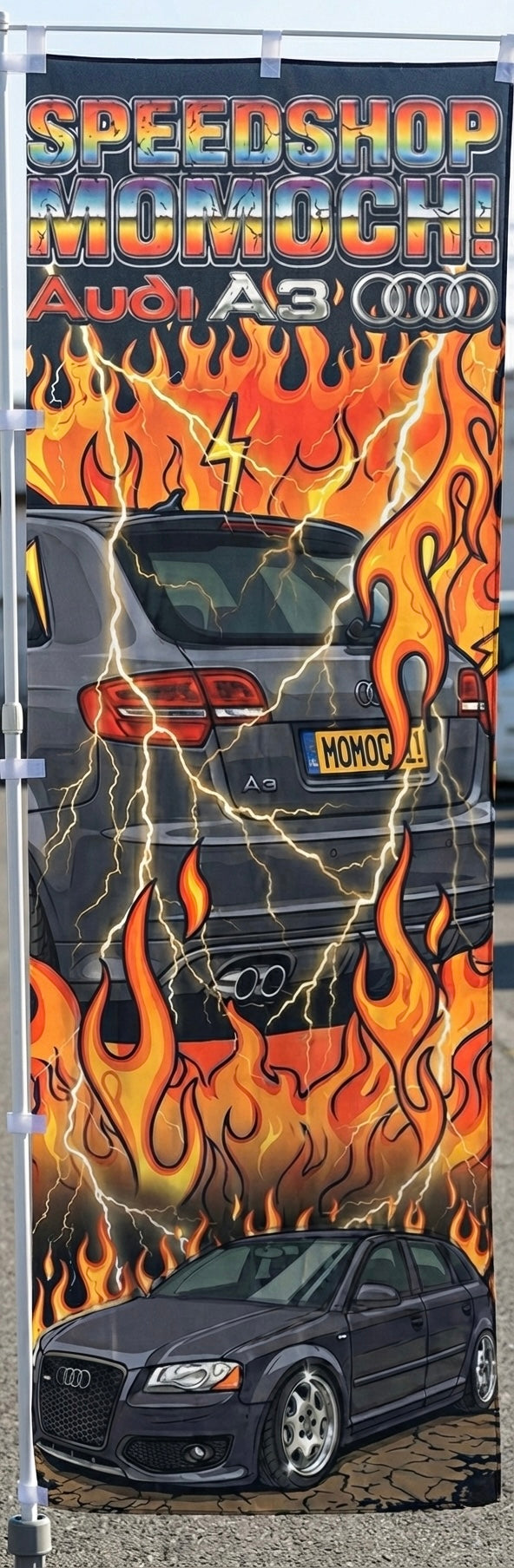8p audi a3 nobori flag