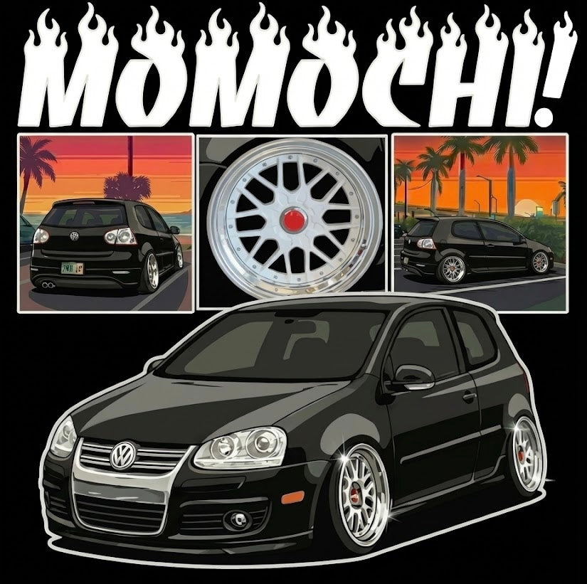 Vw mk5 rabbit baller tee and hoodie