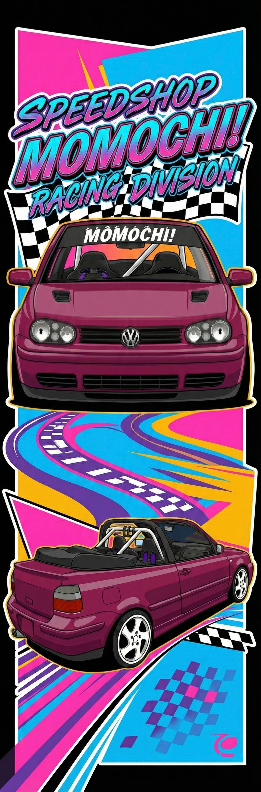 Vw cabrio 3.5 nobori flag