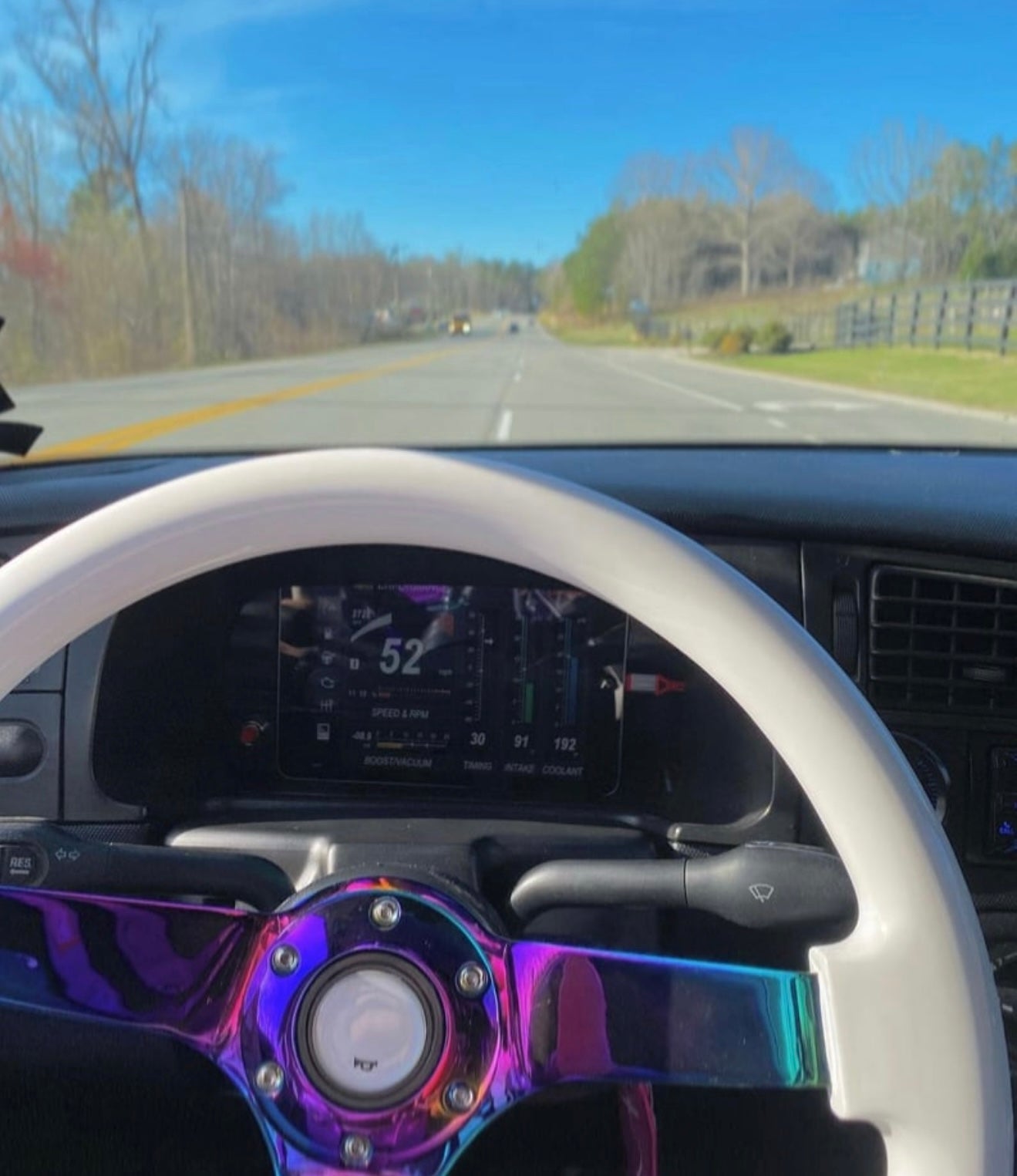 Cluster Mounted Mk3 vw digital cluster mount – Speedshop Momochi