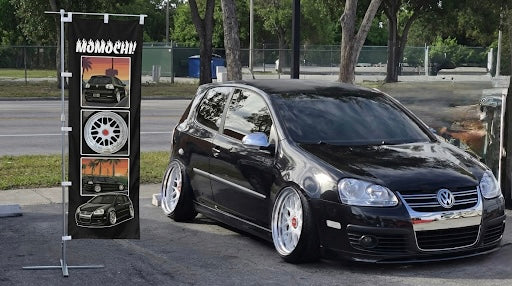 Vw Mk5 rabbit baller nobori flag
