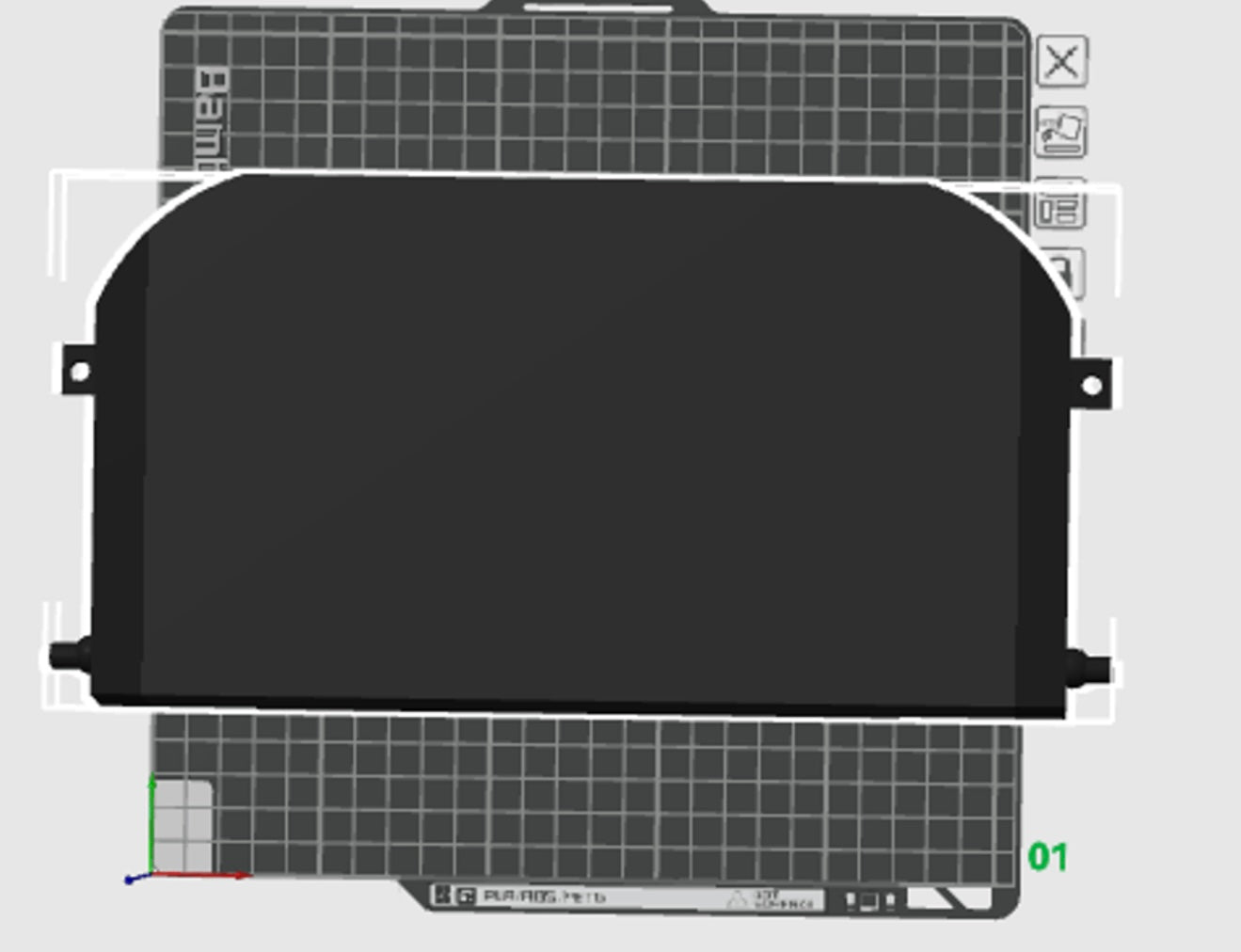 Mk3 vw digital cluster mount