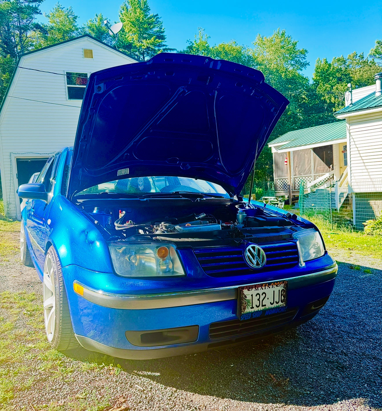Volkswagen Mk4 / mk3.5 fk style lower bumper ducts