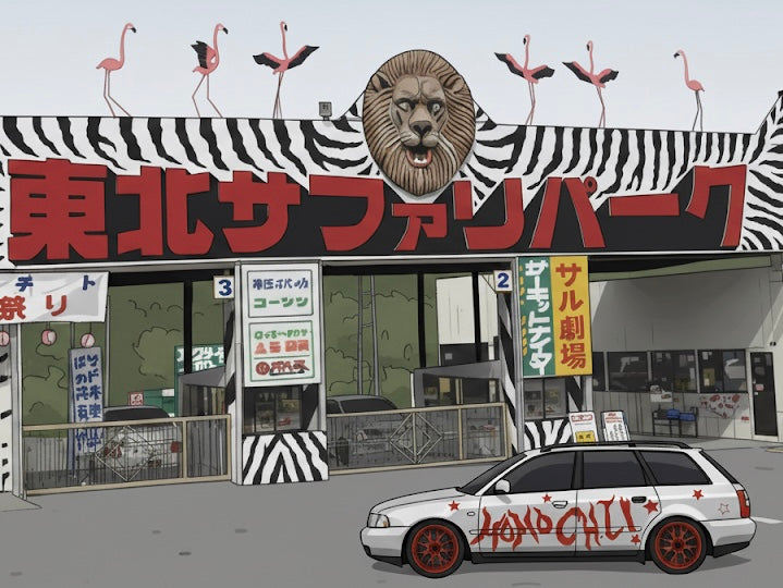 Momochi! Drift wagon t shirt