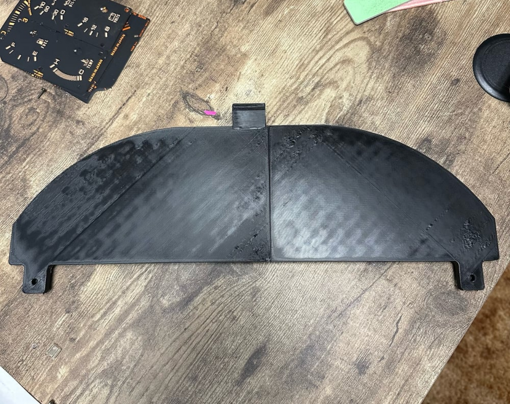 S13 Nissan digital cluster mount