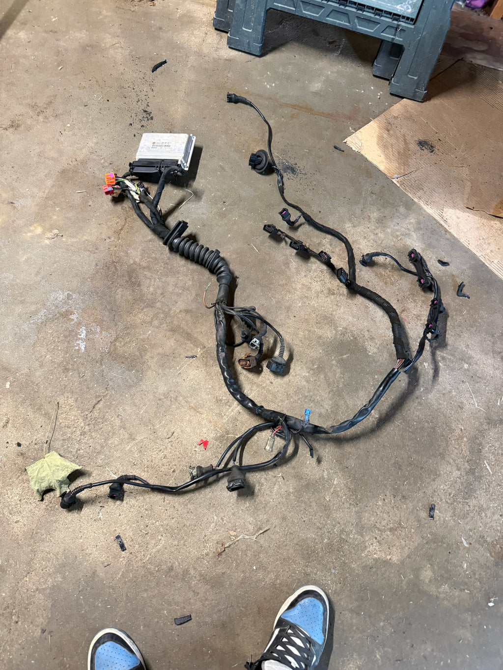 Used b5 Audi aeb facelift engine harness and ecu