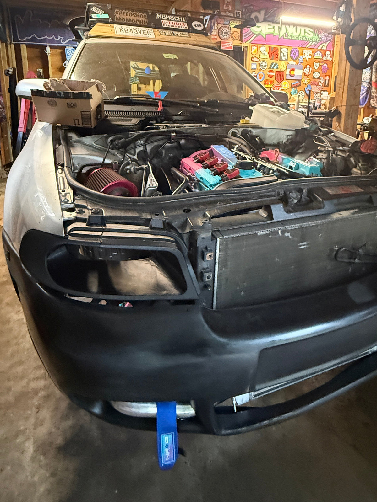 B5 Audi headlight vent