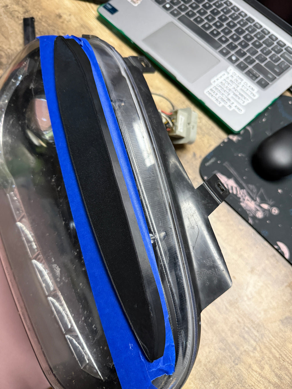 Mk4 golf 3d printed stick on boser eyelids