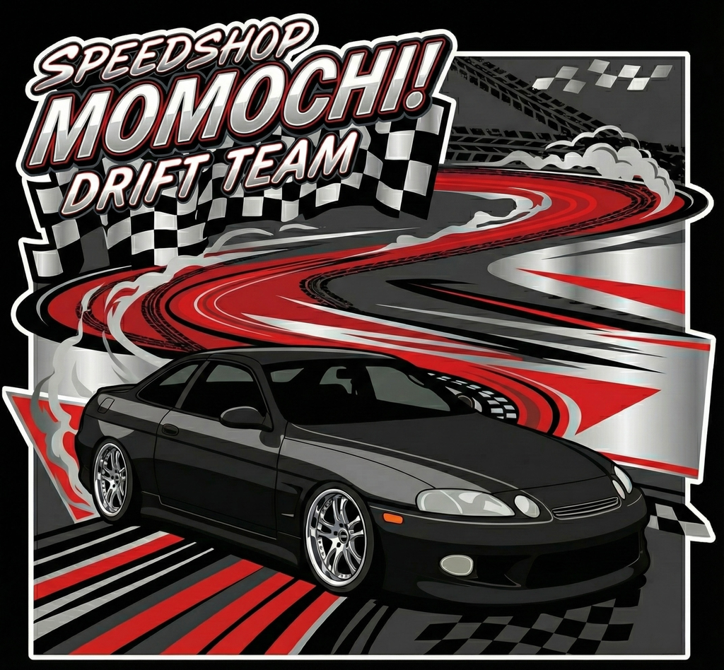 Og toyota soarer drift team shirt