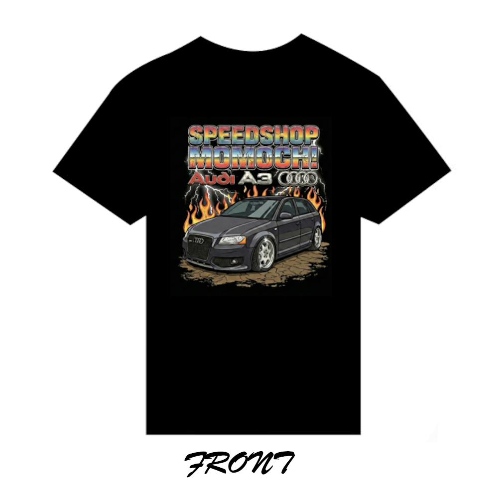 8p audi a3 BIGFOOT inspired style tee and hoodie