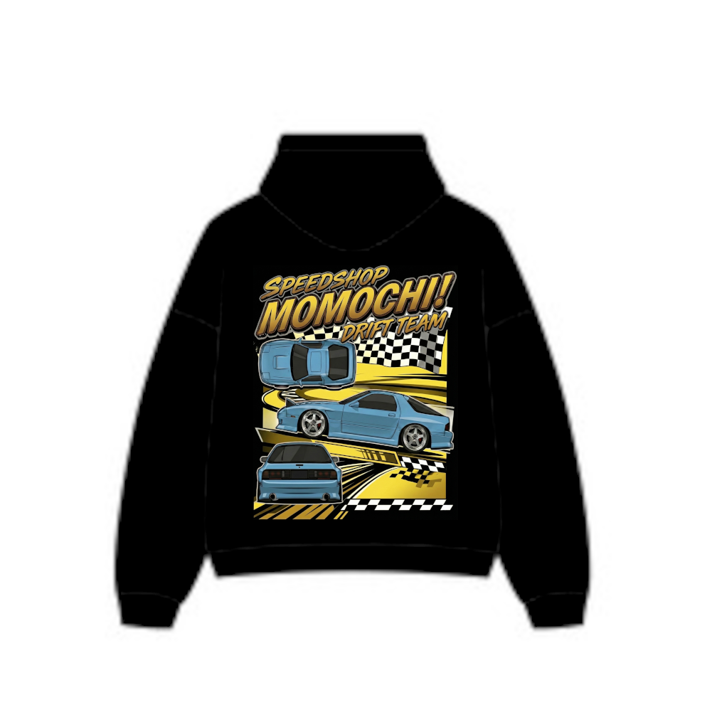 Mazda rx7 fc drift team hoodie and tee