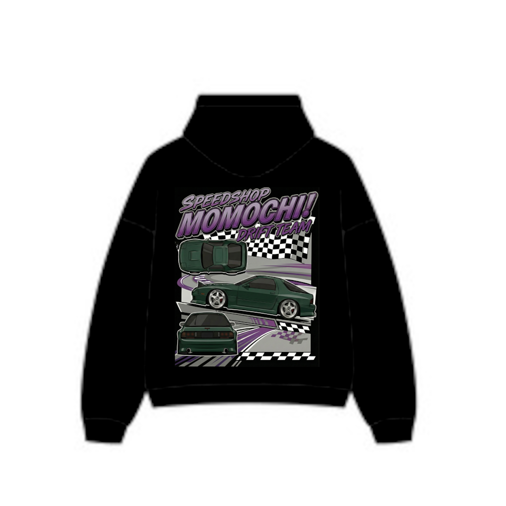 Mazda rx7 fc drift team hoodie and tee