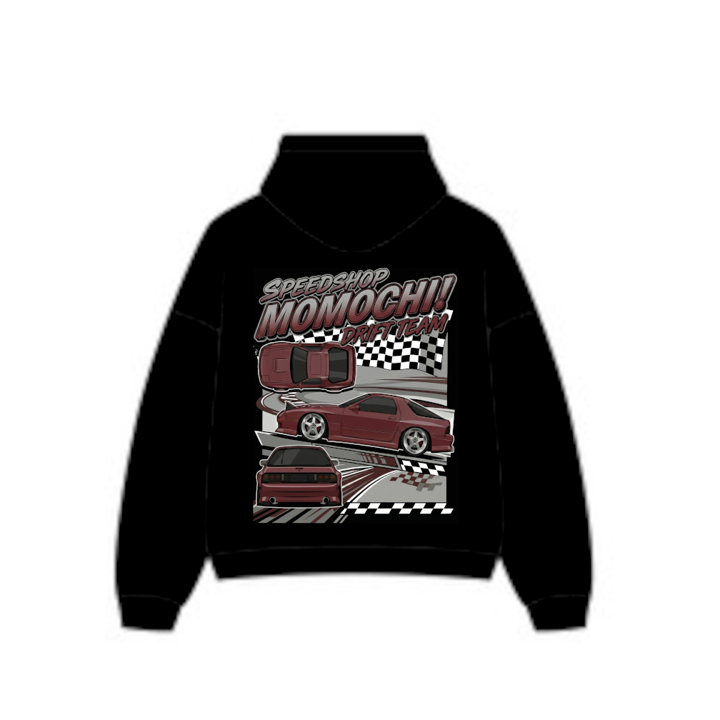 Mazda rx7 fc drift team hoodie and tee