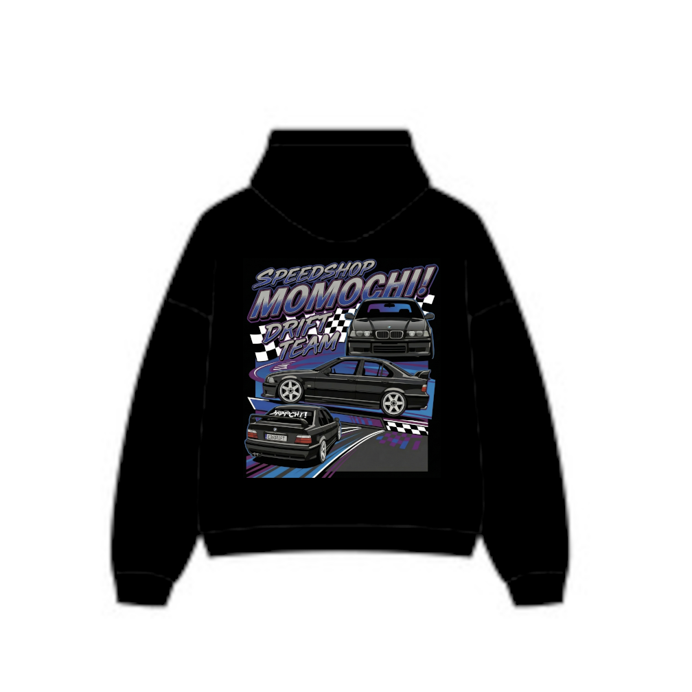 bmw e36 drift team tee and hoodie