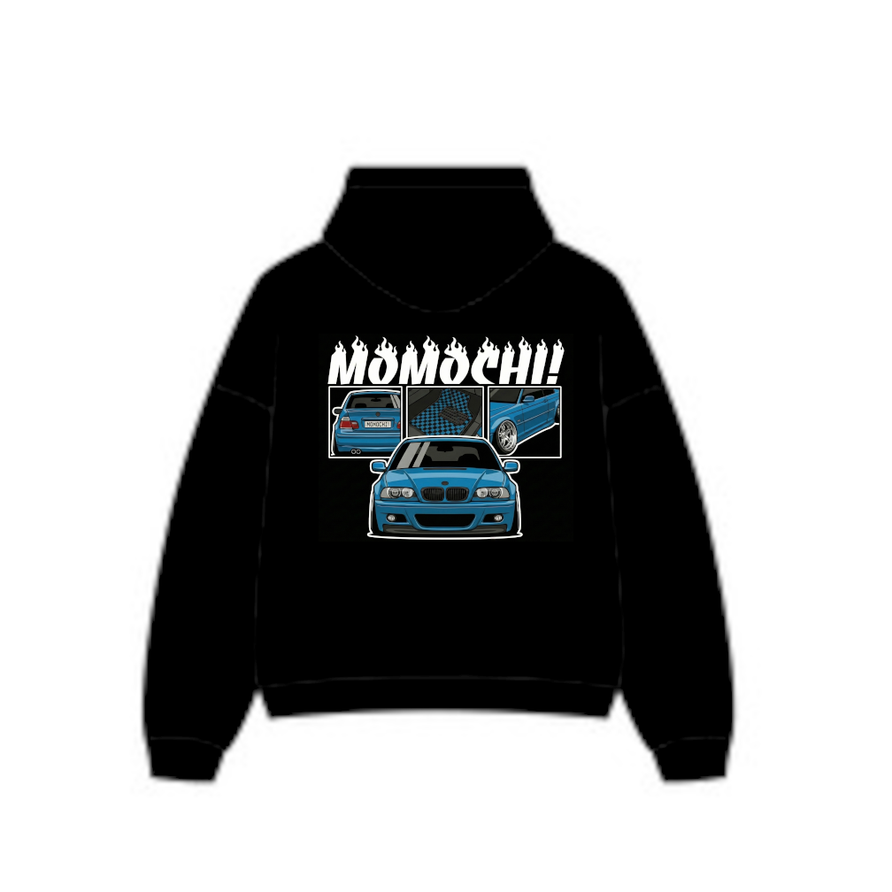 bmw e46 momo spec tee and hoodie