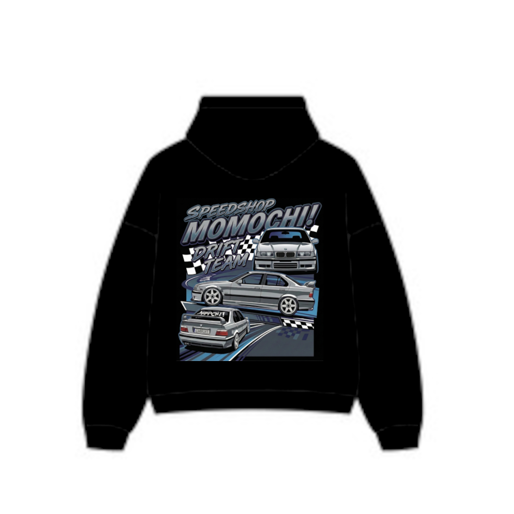 bmw e36 drift team tee and hoodie