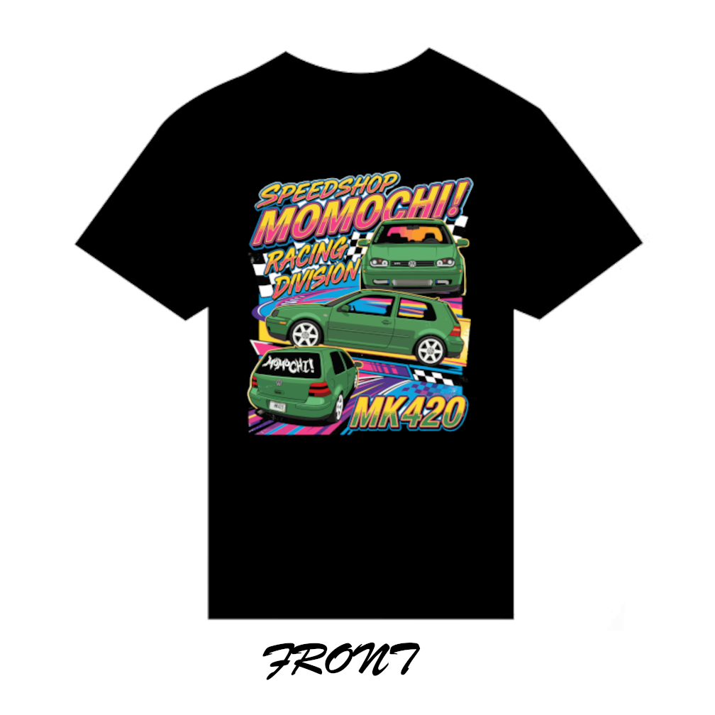 Vw Mk420 gti Momochi! racing division hoodie and tee