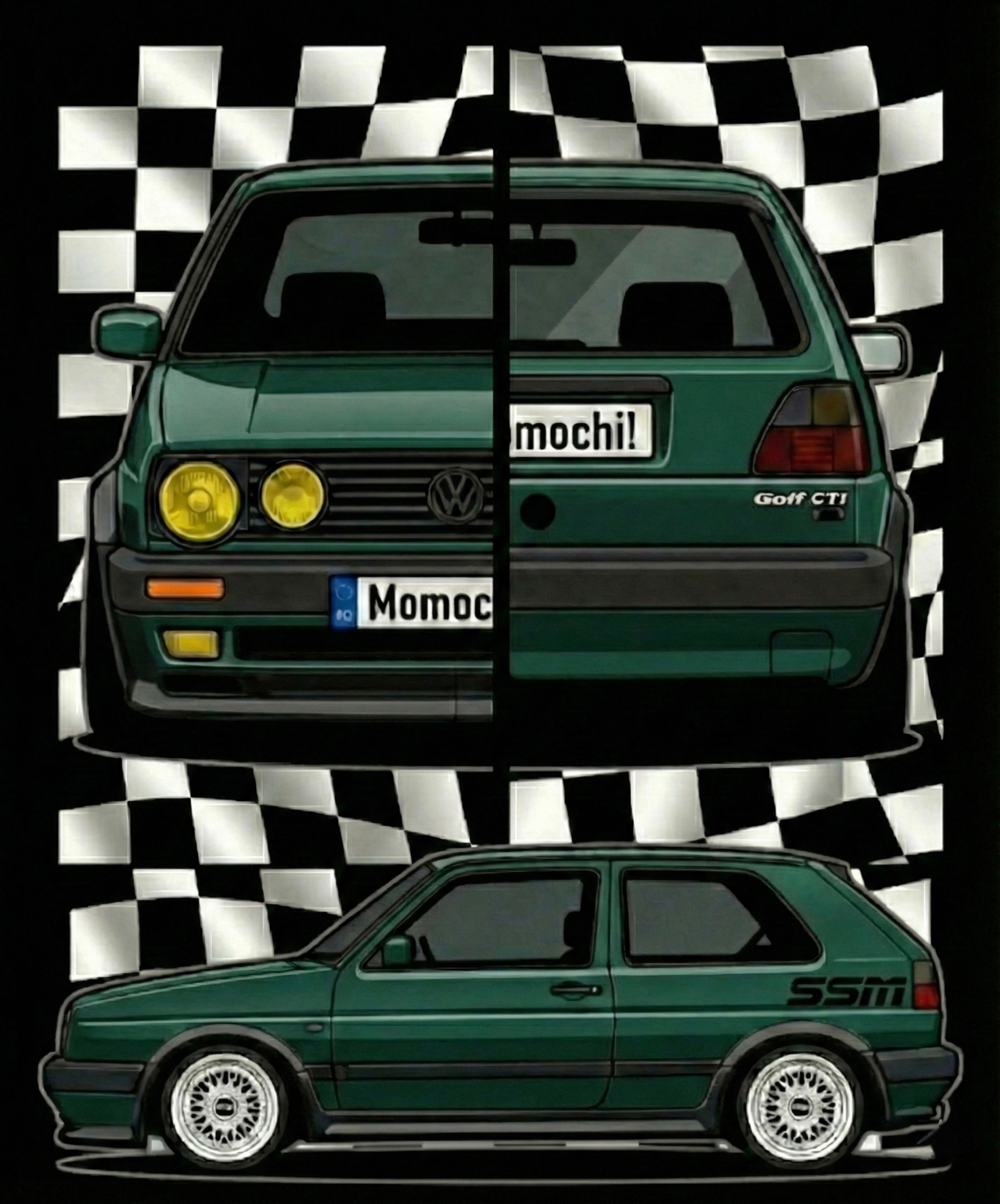 mk2 gti tee and hoodie