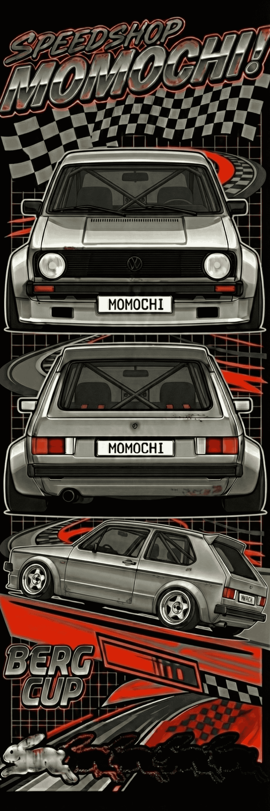 mk1 vw berg cup nobori flag