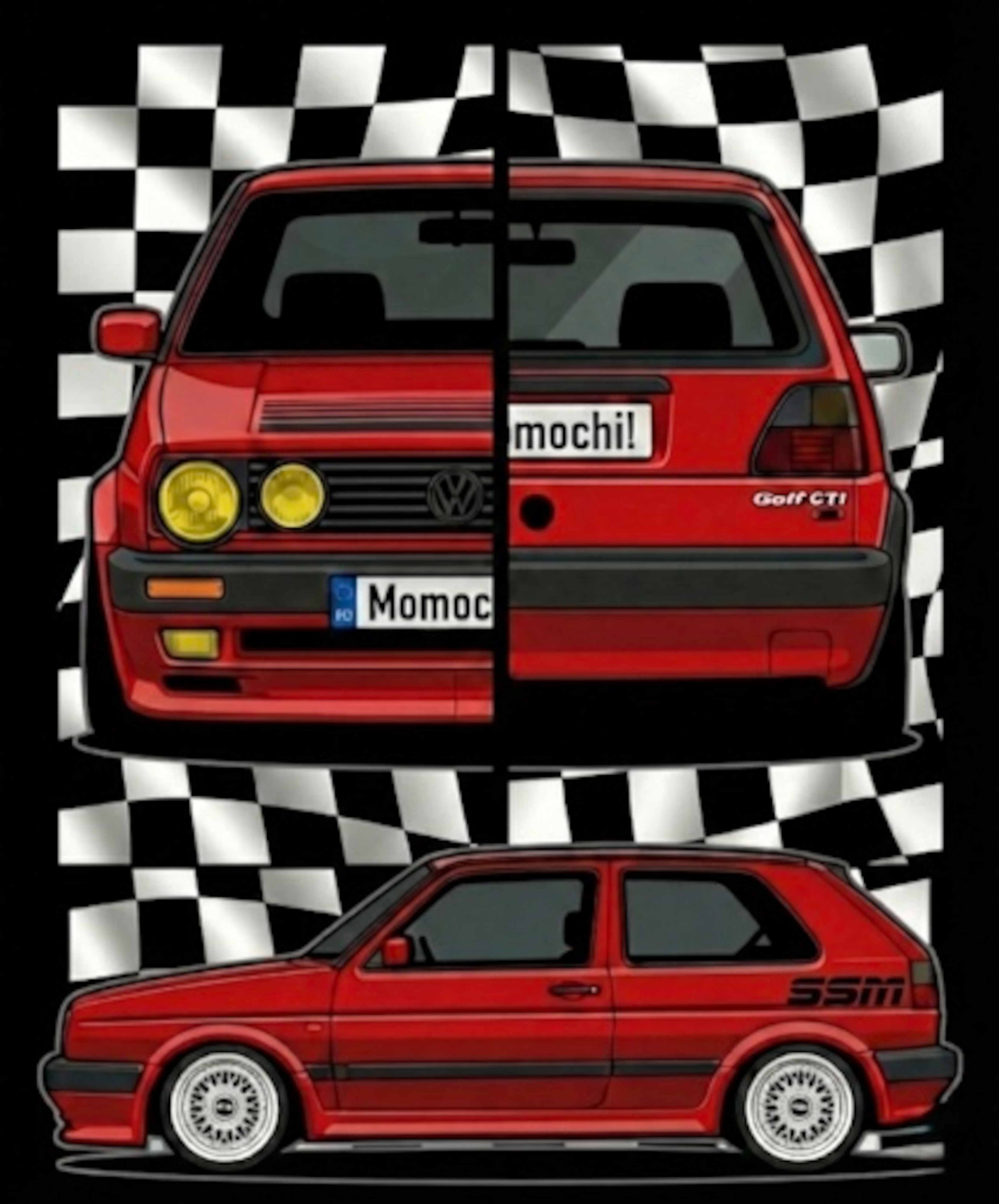 mk2 gti tee and hoodie