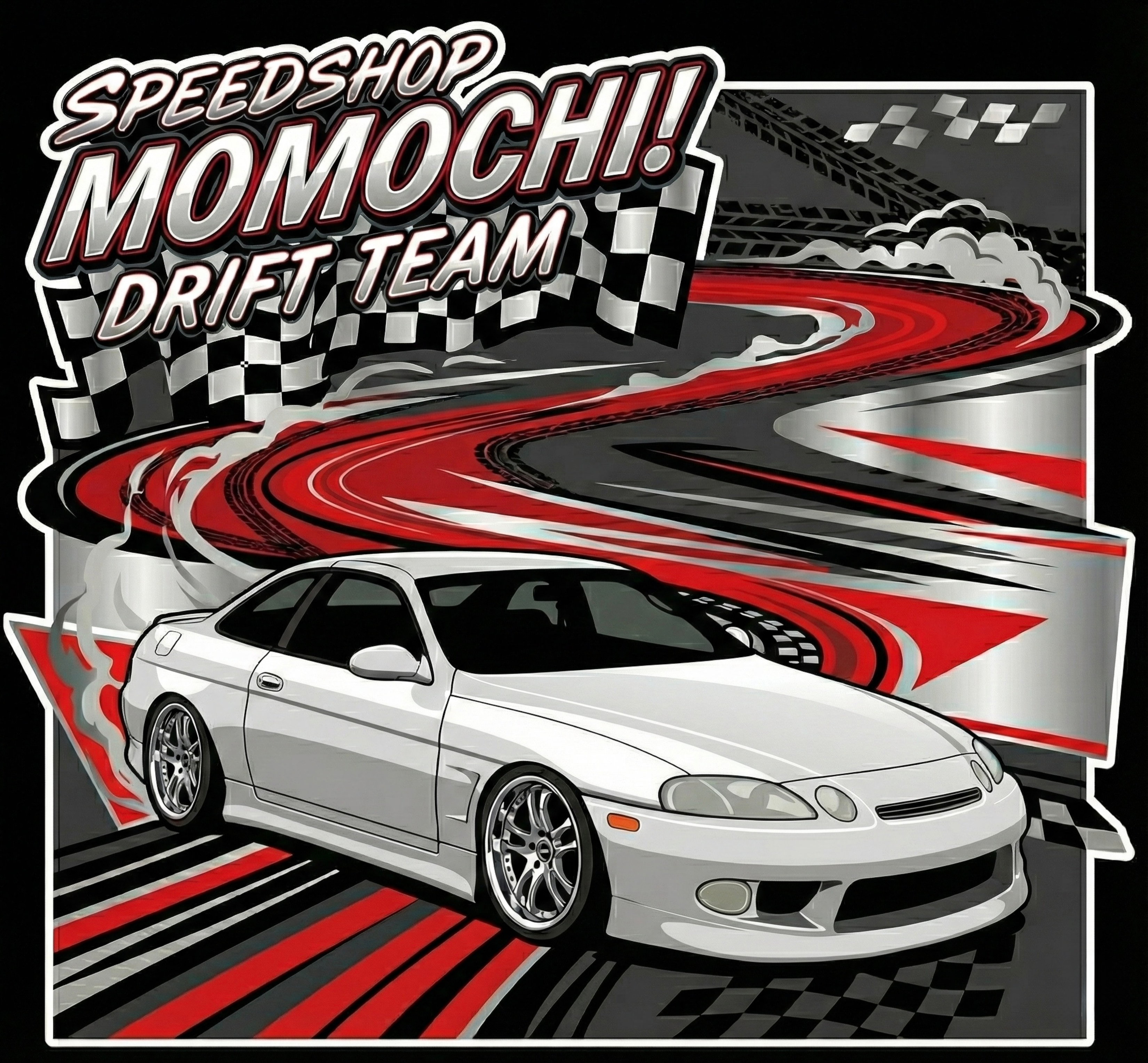 Og toyota soarer drift team shirt