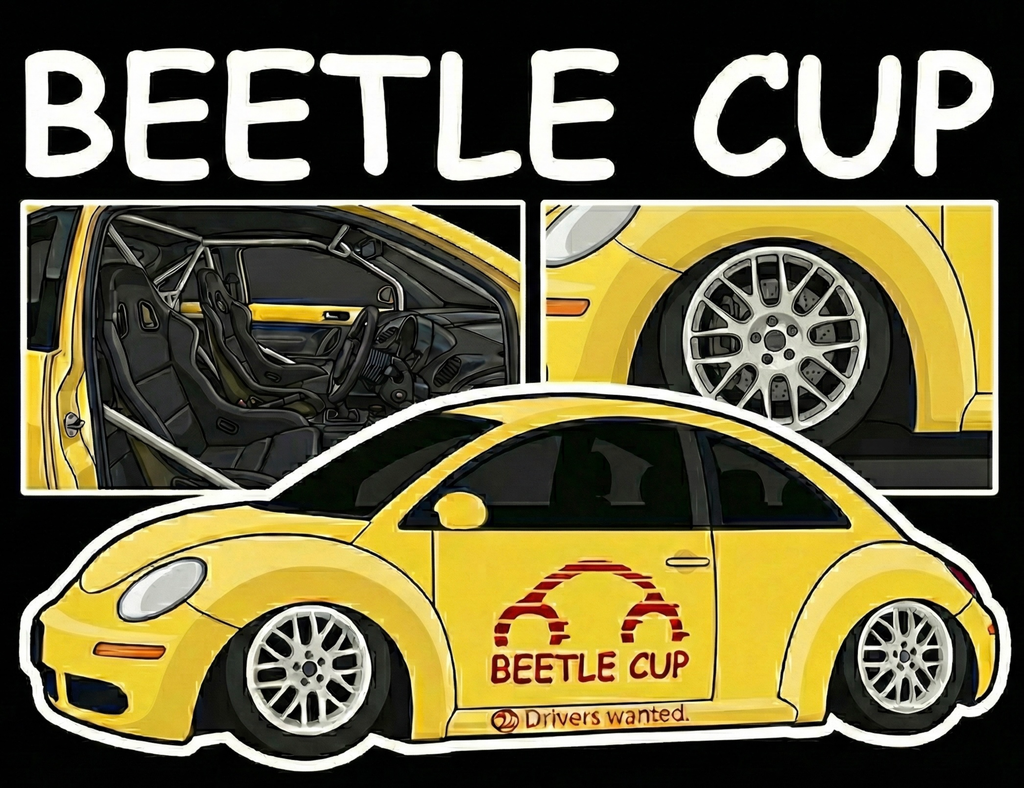 vw beetle cup tee and hoodie